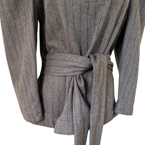 EUC Sea New York Top Noemie Blouse with Belted Waist - Size 8 - Picture 4 of 12